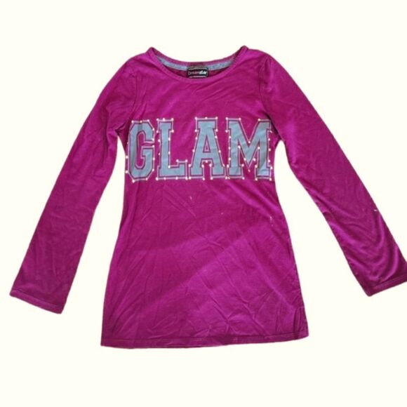 🌻4/$20🌻Long sleeve Tunic - Plum sz Large (10/12) - Picture 1 of 5